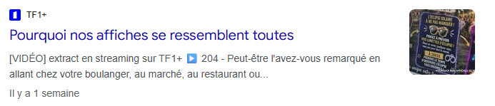 TF1+ : « Pourquoi nos affiches se ressemblent toutes »
